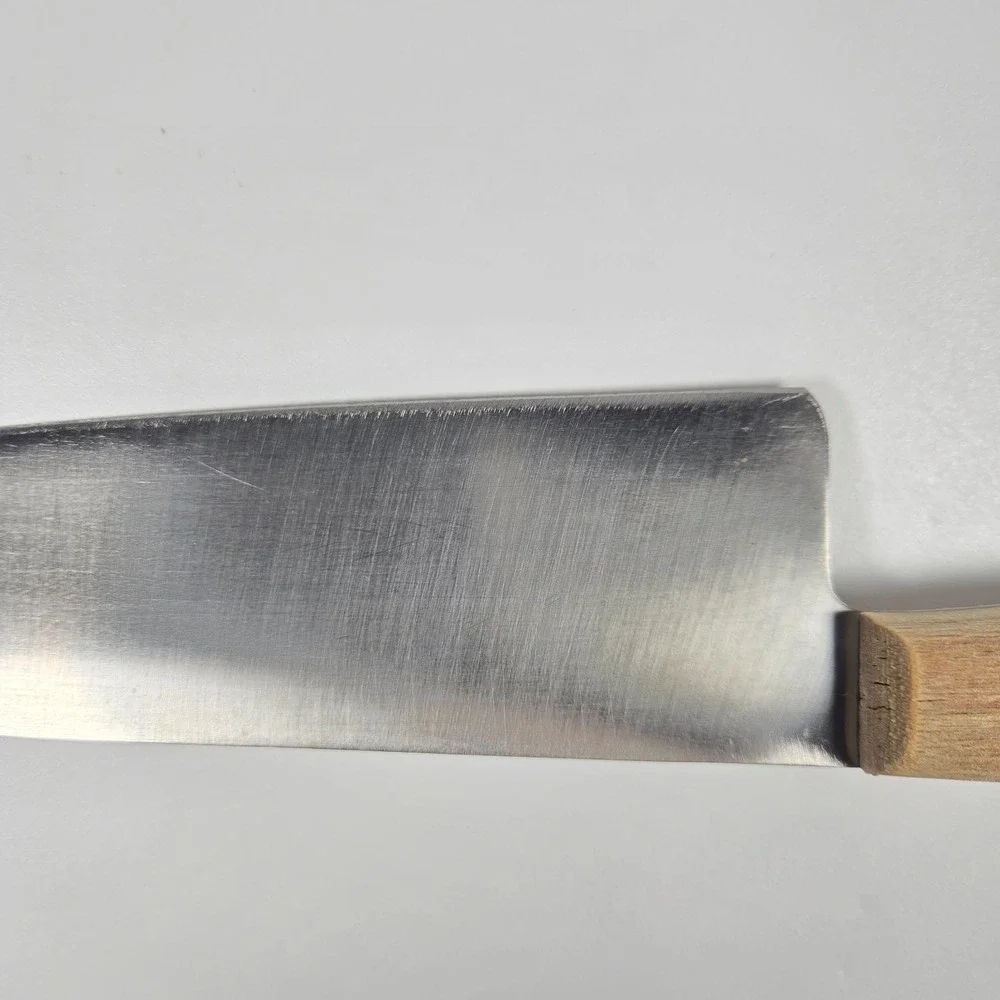 NICE Pioneer Woman Chef's Knife Wood Handle‎ Stainless Steel Blade Full Tang